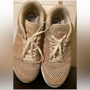 Apl Shoes | Gold Apl Propulium Sneakers color Tan